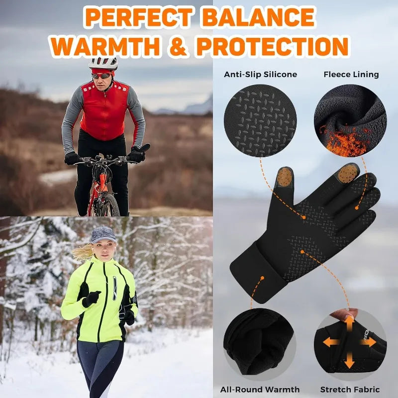 Unisex Windproof Touchscreen Sport Gloves