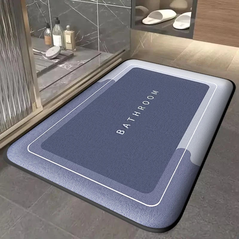 Polyester Absorbent Bathroom & Entry Mat