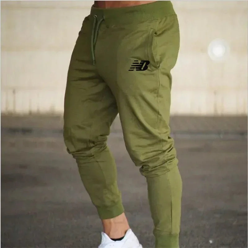 Men's Lightweight Elastic-Waist Jogger Pants