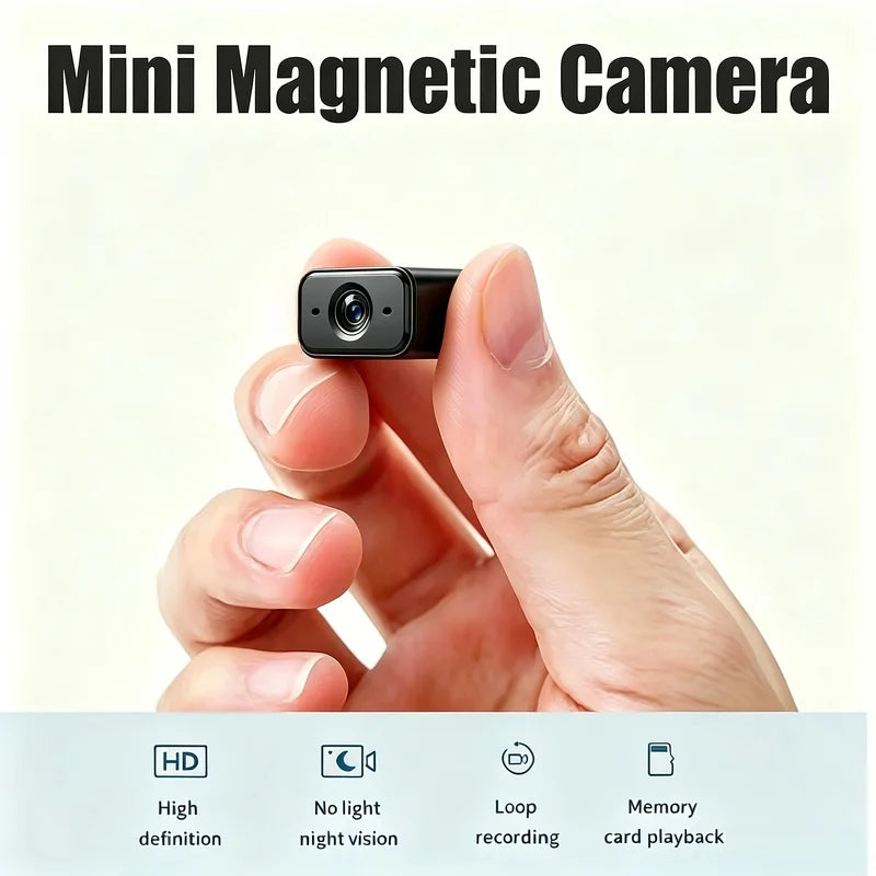 Mini WiFi Security Camera – Live View on Your Phone, Motion Detection