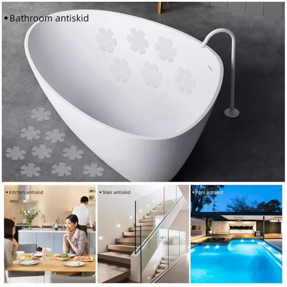 Non-Slip Bath Stickers for Tub & Shower, 8 cm