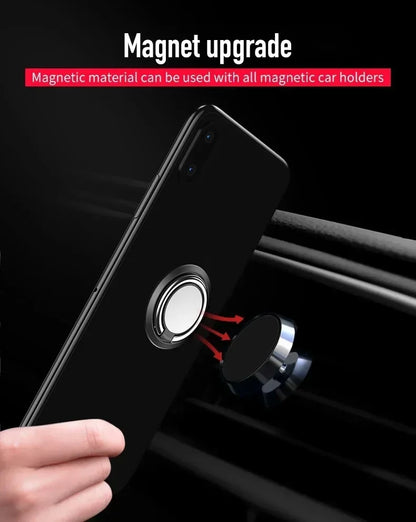 Phone Ring Holder & Stand – 360° Finger Grip