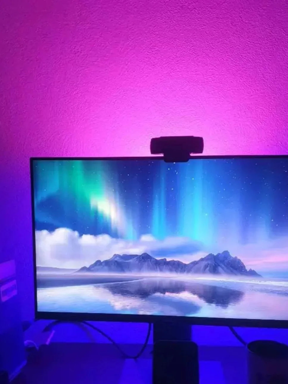 أنبوب إضاءة LED بنظام RGB - عصا إضاءة يدوية قابلة لإعادة الشحن، 17 أو 32 سم