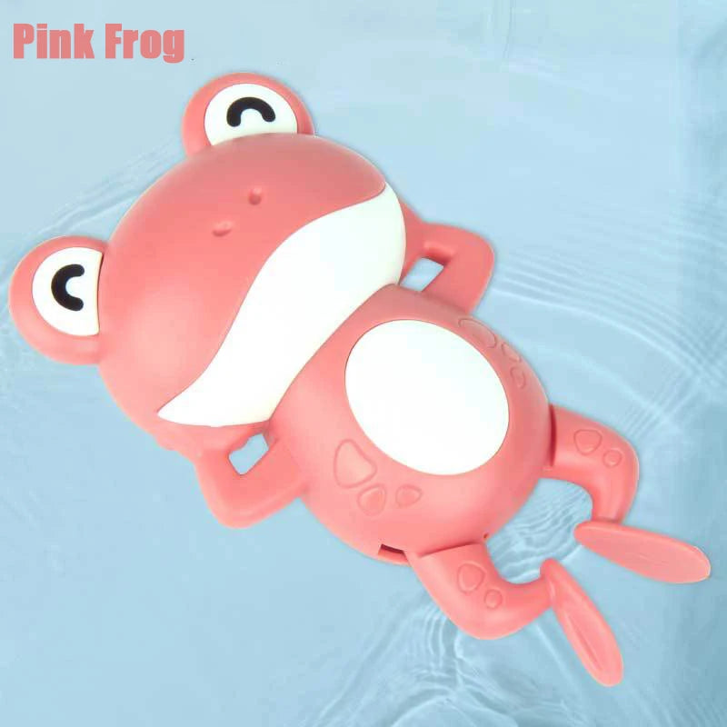 Wind-Up Bath Toys – Swimming Turtle, Duck & Whale for Kids