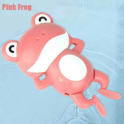 Wind-Up Bath Toys – Swimming Turtle, Duck & Whale for Kids