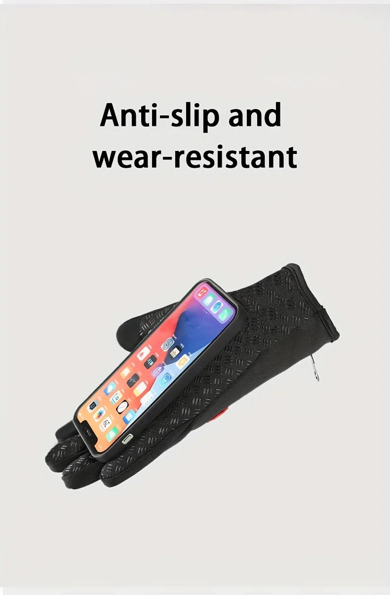 Unisex Non-Slip Windproof Touchscreen Gloves