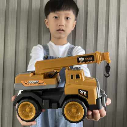 Large Construction Truck Toys – Excavator, Loader, Mixer & Crane