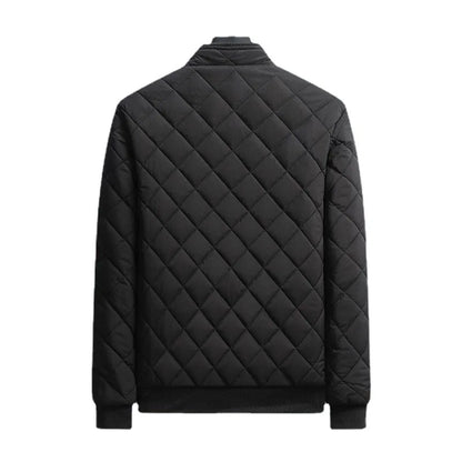 DEE MOONLY Herren-Jacke mit Muster und Reißverschluss vorne