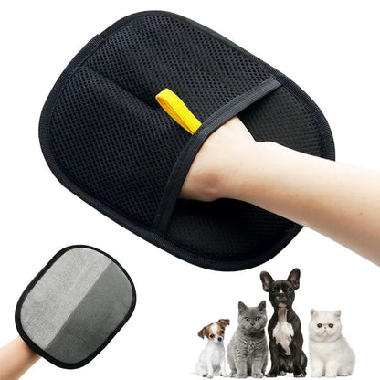 Guanti per la toelettatura degli animali domestici Spazzola rimuovi peli Guanto per la pulizia dei cuccioli Rimuovi peli di cani e gatti da divani tappeti e vestiti Accessori per animali domestici﻿ ﻿