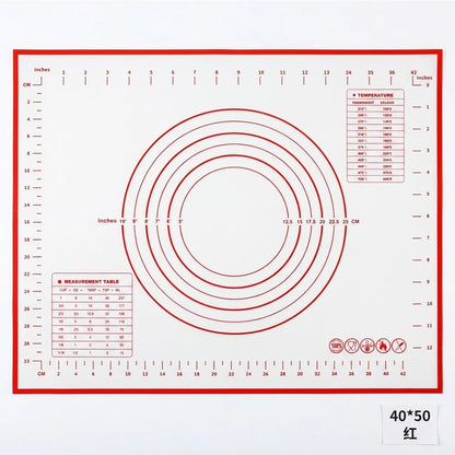 Silicone Baking & Pastry Mat – Non-Stick Dough Rolling Mat