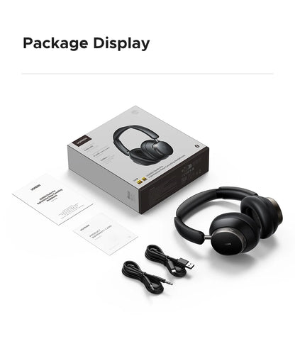 Auriculares UGREEN Studio Pro ANC – Cancelación de ruido de 48 dB, Hi-Res LDAC, batería de 120 h
