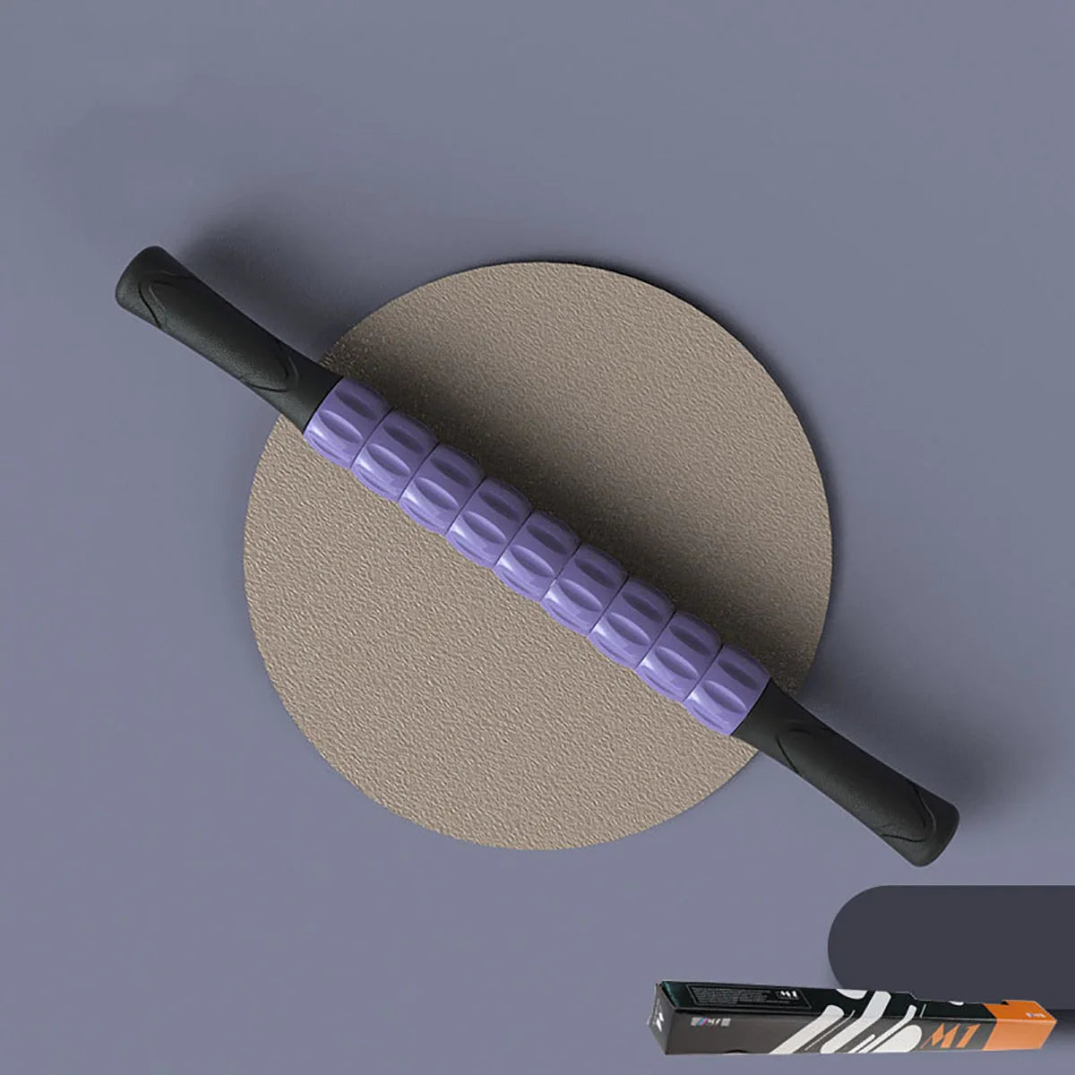 Gear Massage Stick Yoga Deep Muscle Relaxation Massage Shaft Personal Training Fascia Roller Plastic Roller Stick Shaft Fitness