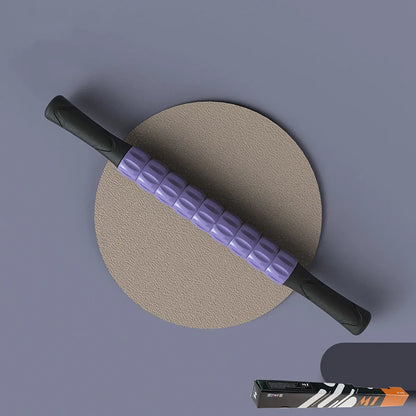 Gear Massage Stick Yoga Deep Muscle Relaxation Massage Shaft Personal Training Fascia Roller Plastic Roller Stick Shaft Fitness