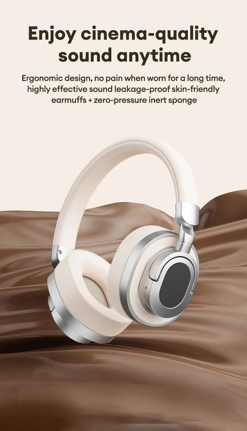 Lenovo LE602 Wireless Headphones – Bluetooth 6.0, 22-Hour Battery, Wired & Wireless
