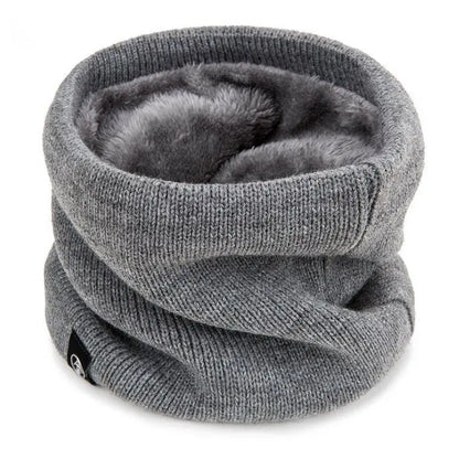 Fleecegefütterter Winter-Schlauchschal – Winddichter Unisex-Halswärmer