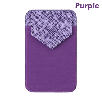 Stick-On Phone Card Holder – Silicone Phone Wallet Pocket