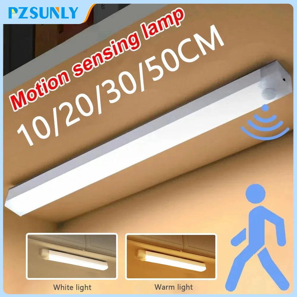 Rechargeable Motion Sensor LED Light Bar – Wireless Under Cabinet & Closet Light