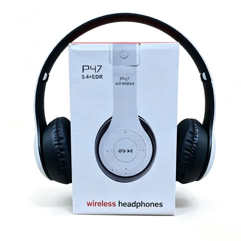 Foldable Bluetooth Headphones – Over-Ear Wireless with Mic