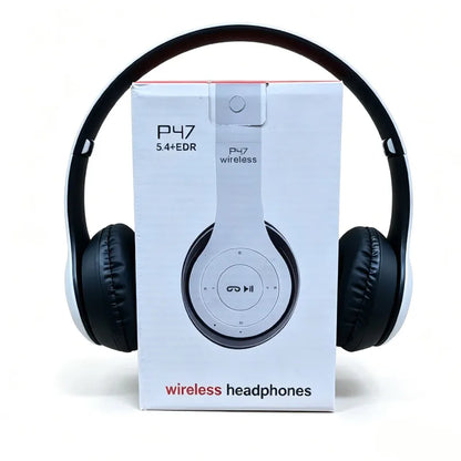 Foldable Bluetooth Headphones – Over-Ear Wireless with Mic