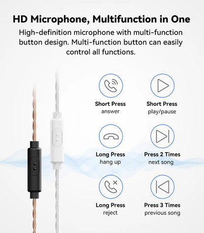NICEHCK X39 In-Ear-Monitore | HiFi-Aluminium-IEM-Ohrhörer