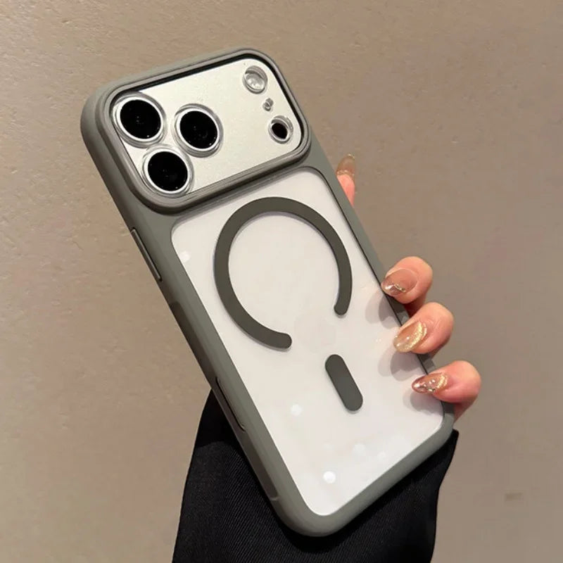 Clear Magnetic Defender iPhone Case