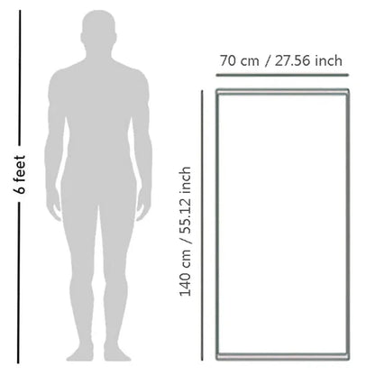 Toalla de baño de algodón – Toalla de rizo gruesa de 70 × 140 cm, 500 g