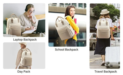 Zaino per laptop da 14"-15" con porta di ricarica USB - Zaino business anti-strappo