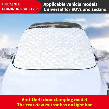 Windshield Snow & Frost Cover – Magnetic Car Windscreen Protector