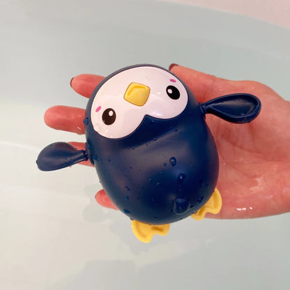 Wind-Up Bath Toys – Swimming Turtle, Duck & Whale for Kids