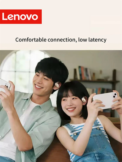 Lenovo EA366 kabellose Open-Ear-Ohrhörer – Bluetooth-Kopfhörer mit Ohrbügel und Ladeetui