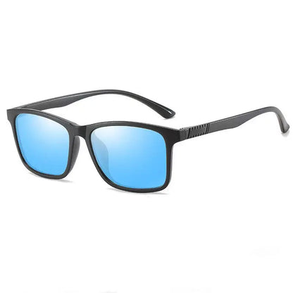 UV400 Cycling Sunglasses | Square Frame Driving & Fishing Eyewear