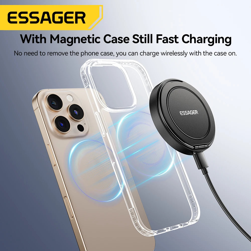 Essager 15W Magnetic Wireless Charging Stand for iPhone