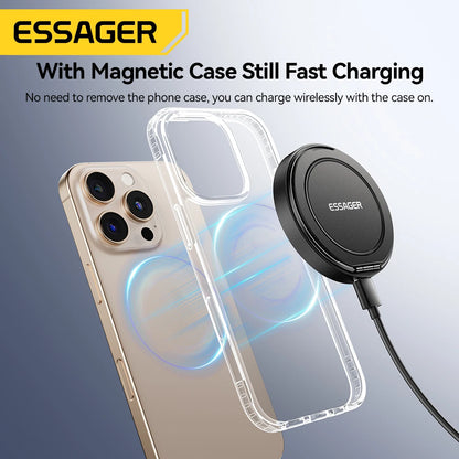 Essager 15W Magnetische kabellose Ladestation für iPhone