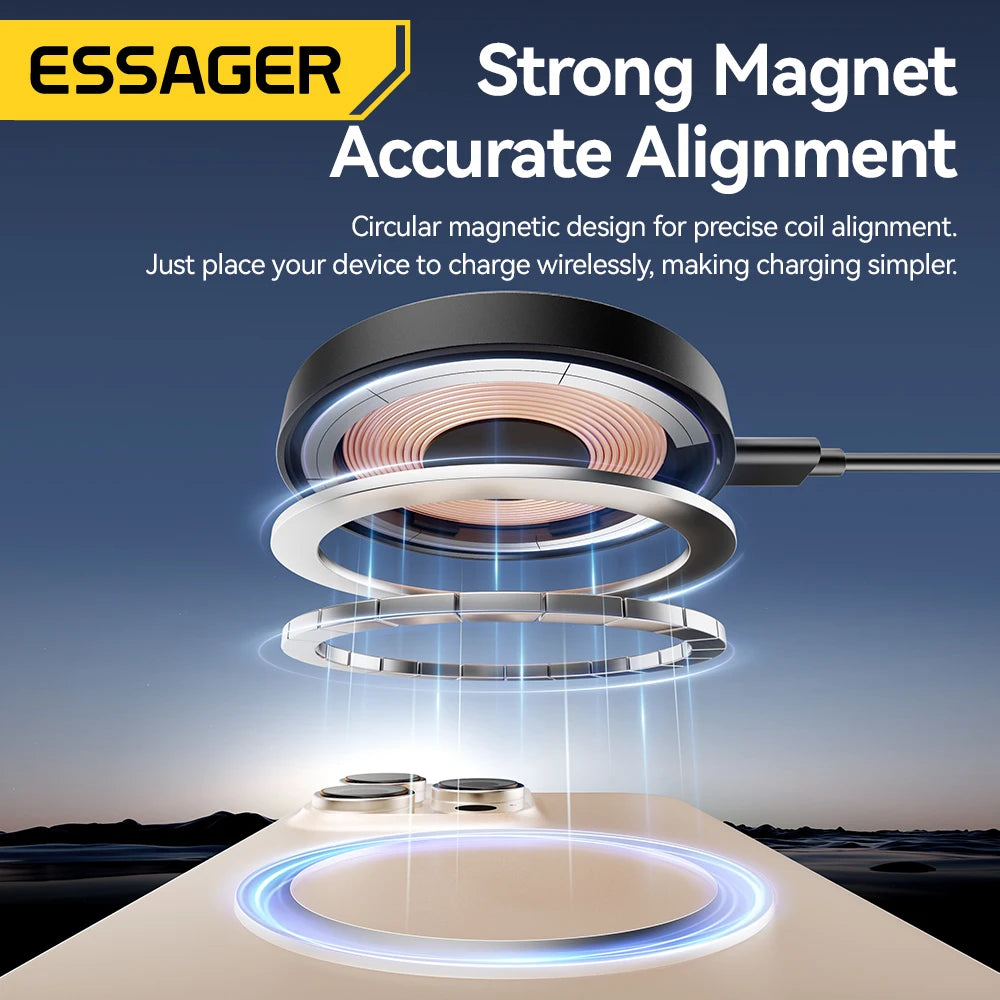 Essager 15W Magnetic Charger Stand for iPhone & AirPods