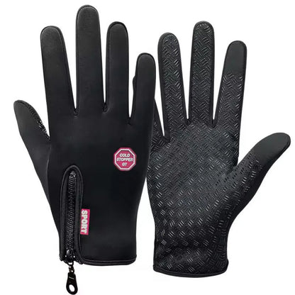Unisex wasserdichte Touchscreen-Ski- & Fahrradhandschuhe
