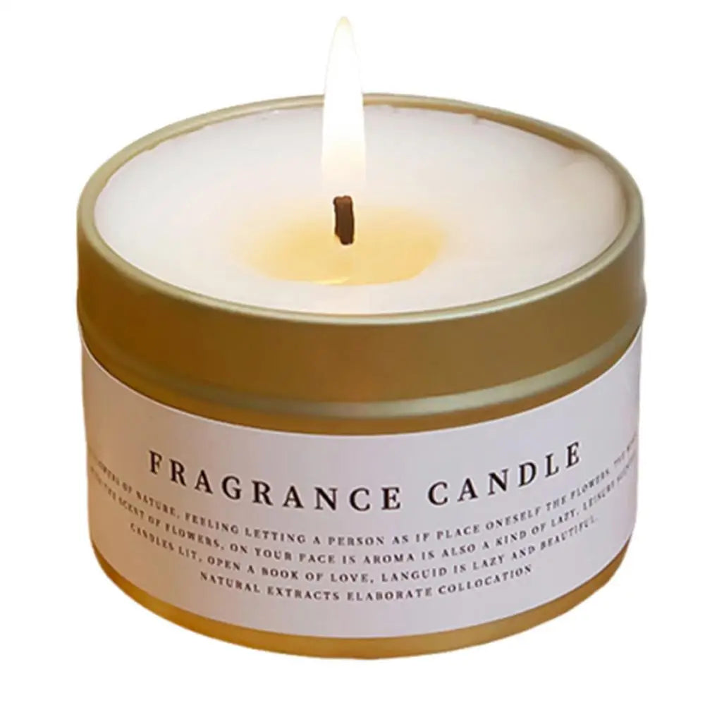 Scented Candles Home Fragrance Soy Wax Aromatherapy Odor Eliminator Emergency Light Camping Hiking Gift Birthday Decorations