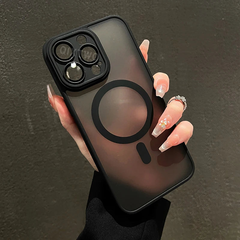 Matte Armour Magnetic iPhone Case