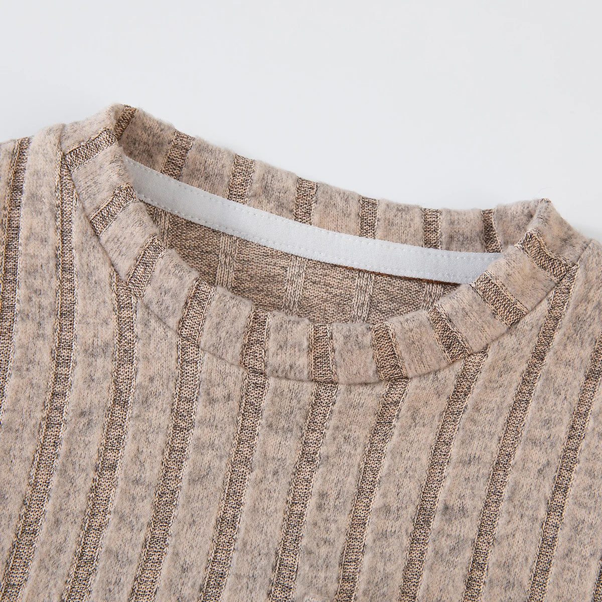 Boys' Colour Block Sweater & Pants Set - Long Sleeve Winter Outfit, Sizes 90-130