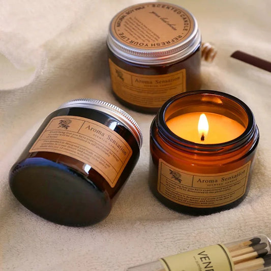 Scented Candles Smokeless Soy Candle Essential Oil Aromatic Candle Luxury Decoration Candle Wedding Gifts Party Home Decoration