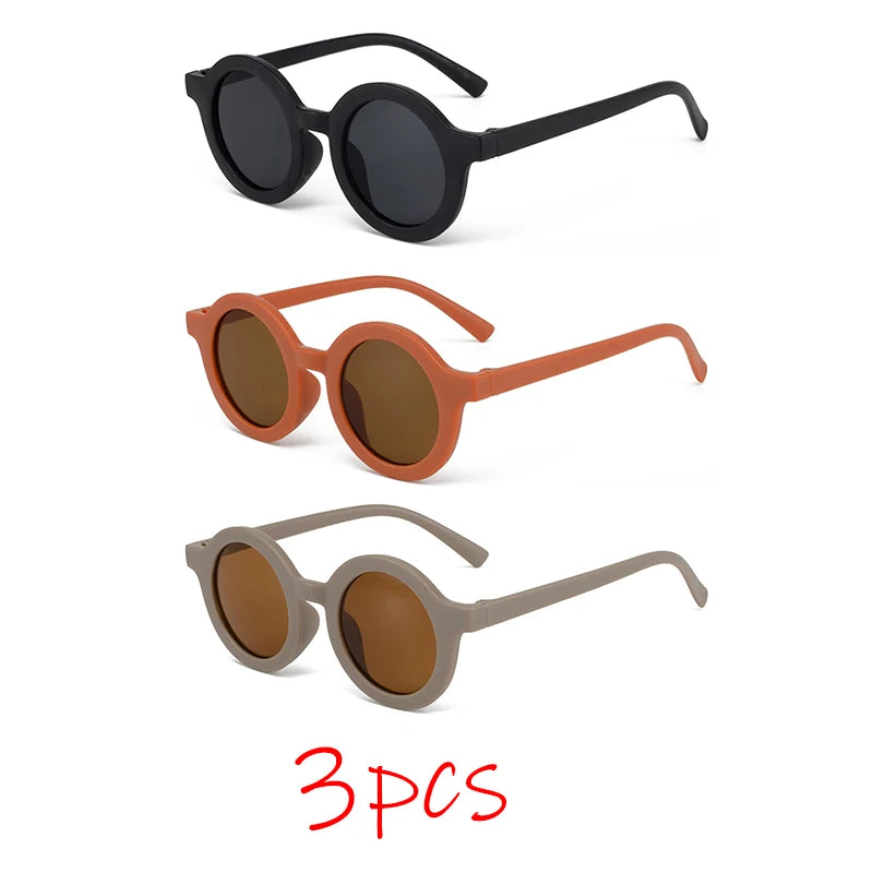Kids' Round Sunglasses – Toddler & Child Sun Shades, Ages 1–7