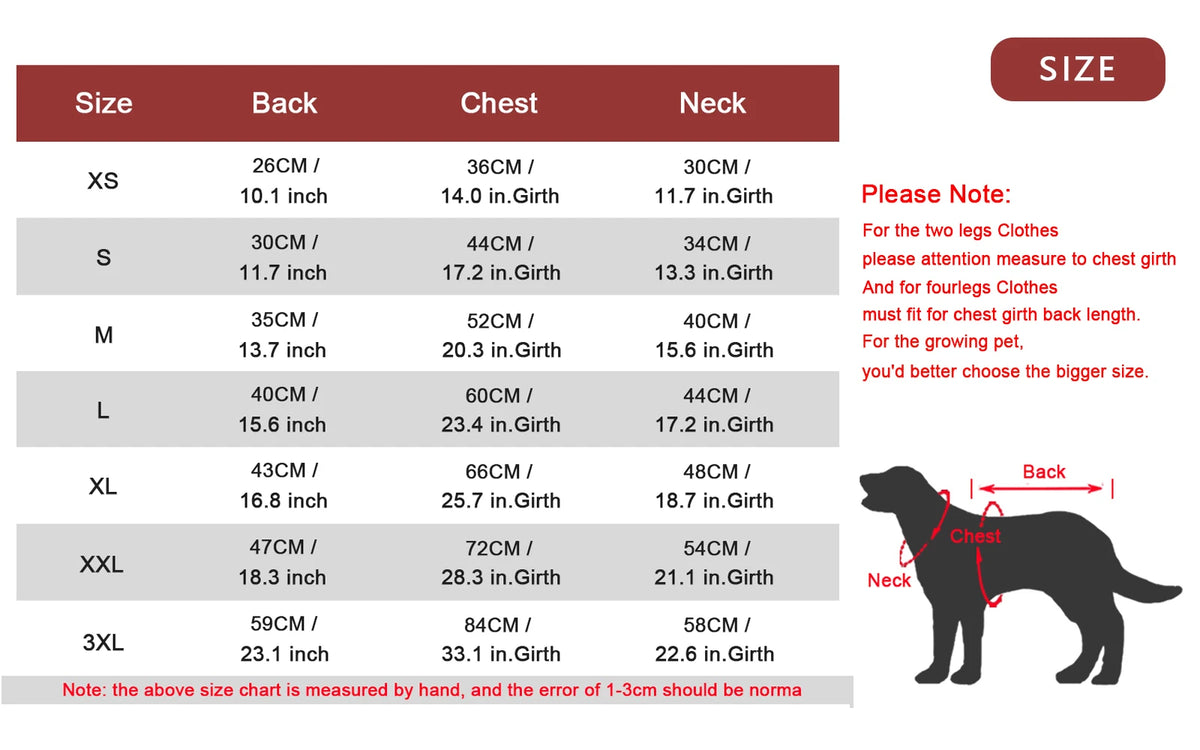 Warm Cotton-Padded Winter Dog Coat – Pet Jacket for Small to Large Dogs