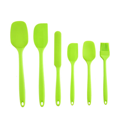 Silicone Kitchen Utensil Set – 6-Piece Spatula & Baking Tools
