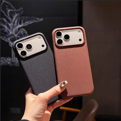Custodia magnetica in tessuto per iPhone
