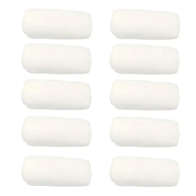 White Microfibre Face Cloths – 25 × 25 cm, 10 to 100 Pack