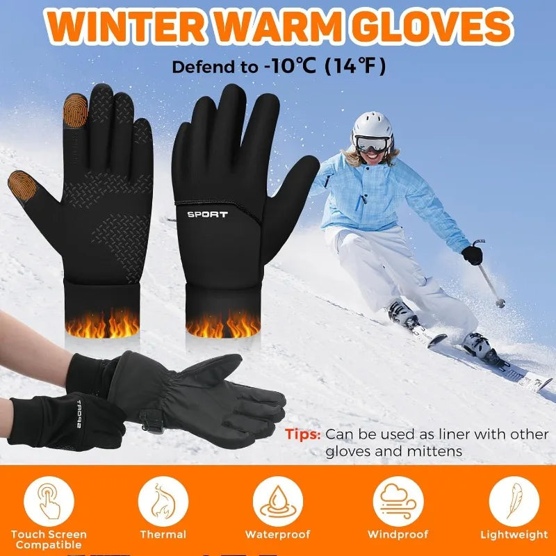 Unisex Windproof Touchscreen Sport Gloves