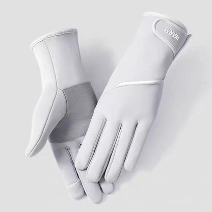 Guantes táctiles térmicos con forro polar para mujer