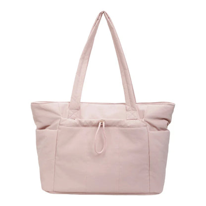 Borsa tote trapuntata da donna per laptop 13,3"-16" - Borsa a spalla da viaggio leggera