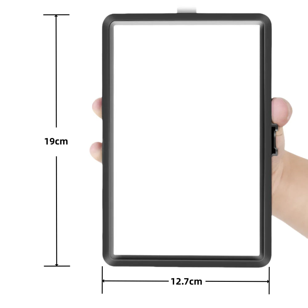 8-Inch LED Fill Light Panel – Bi-Colour USB Video Light with Colour Filters