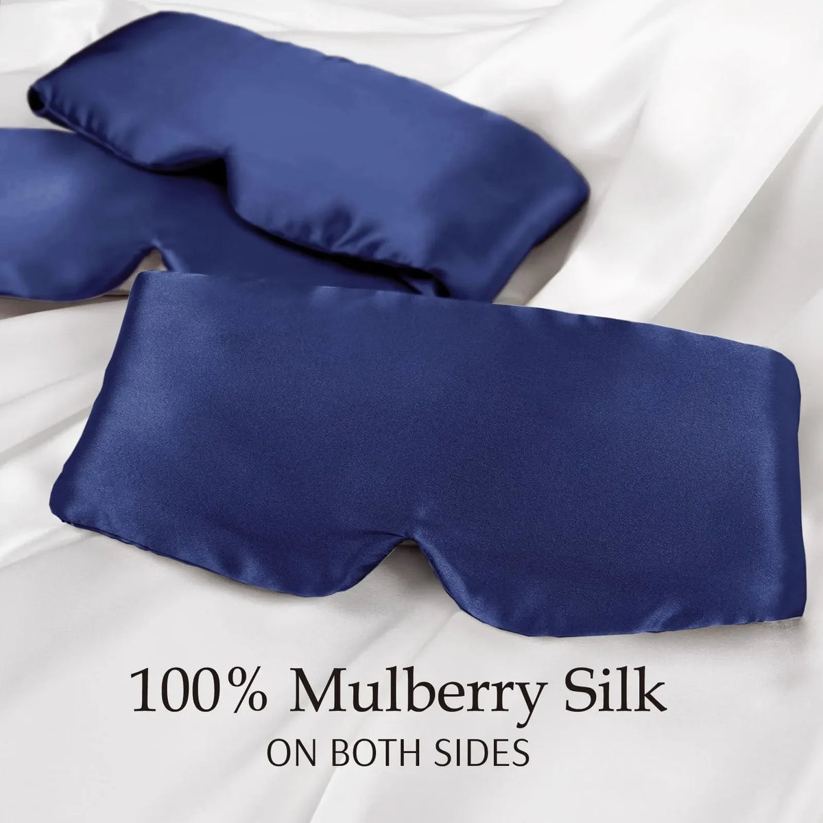 Silk-Touch Sleep Mask – Padded Light-Blocking Eye Mask