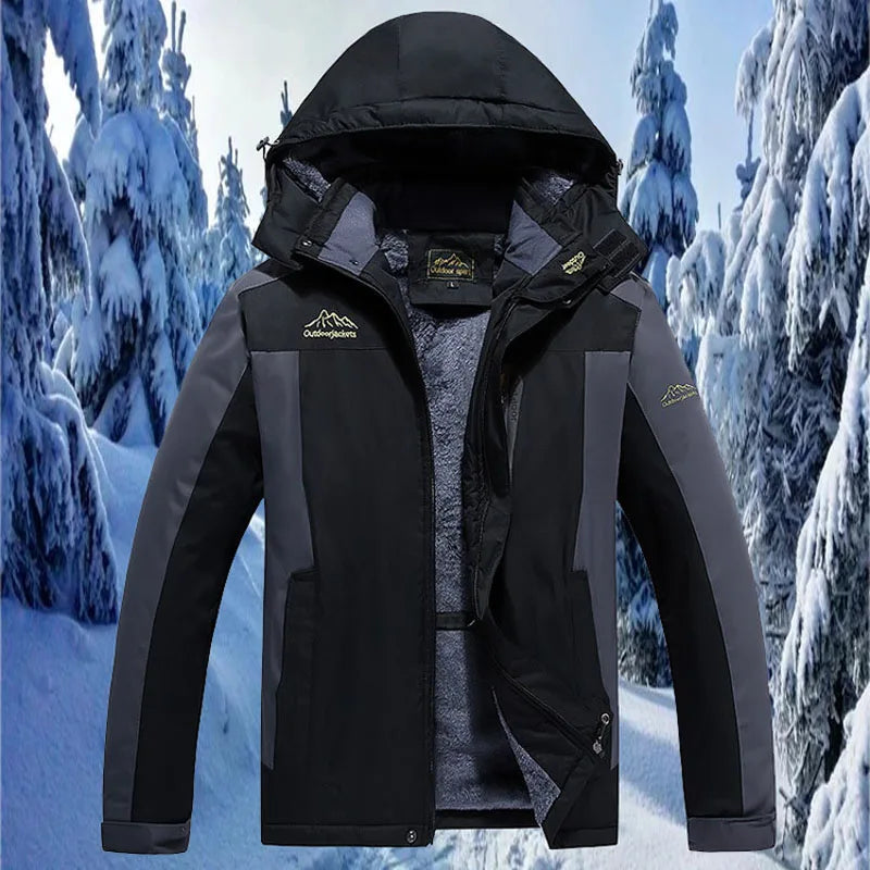 New Winter Men's Down Jacket, Red Sports Casual Coat, Blue Waterproof Jackets (This Jacket Has A Thinner Version Available)